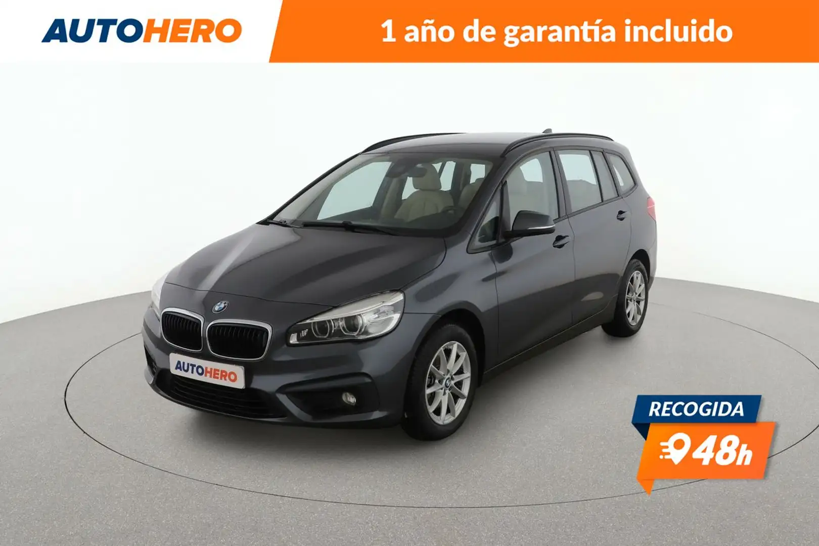 BMW 218 218d Advantage Gris - 1