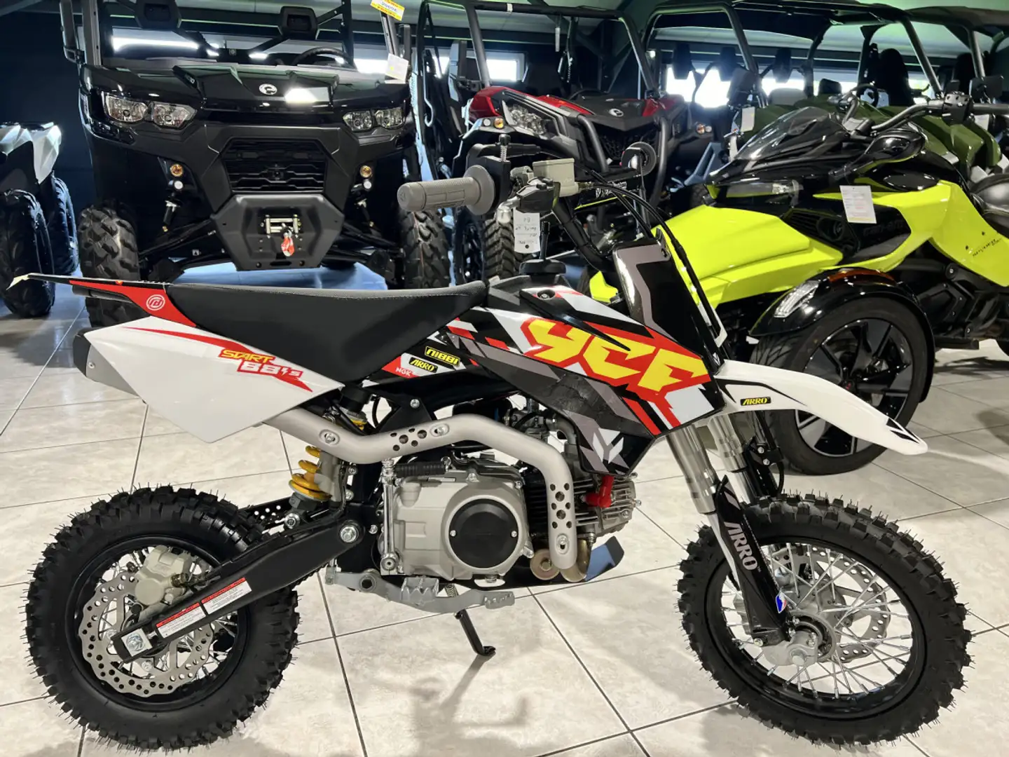 YCF Start F88S SE Limited démarreur électrique Blanc - 1