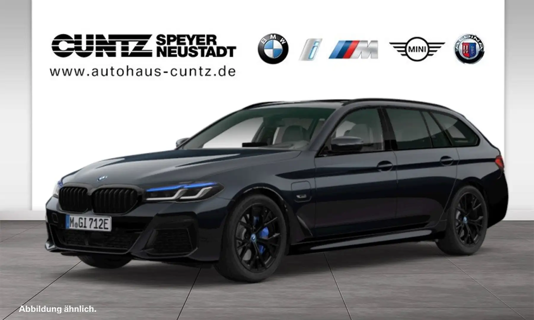 BMW 530 e xDrive Touring M SPORT PRO / INNOVATION / INTEGR Noir - 2