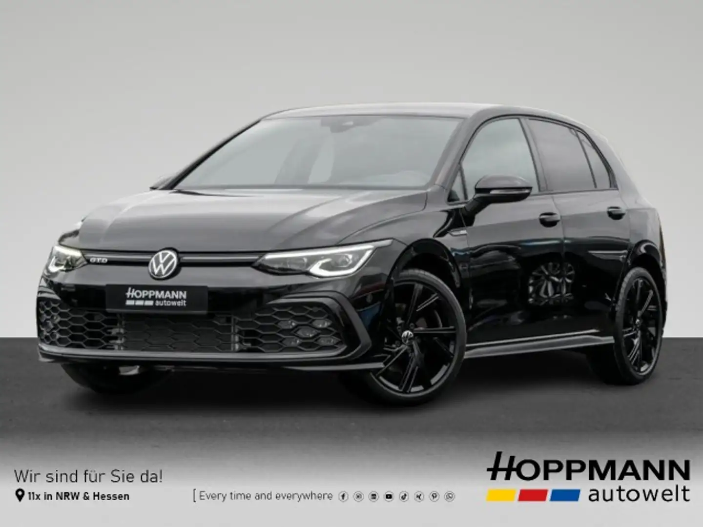 Volkswagen Golf GTD 2,0 l TDI SCR 7-Gang-Doppelkupplungsgetriebe D Schwarz - 1