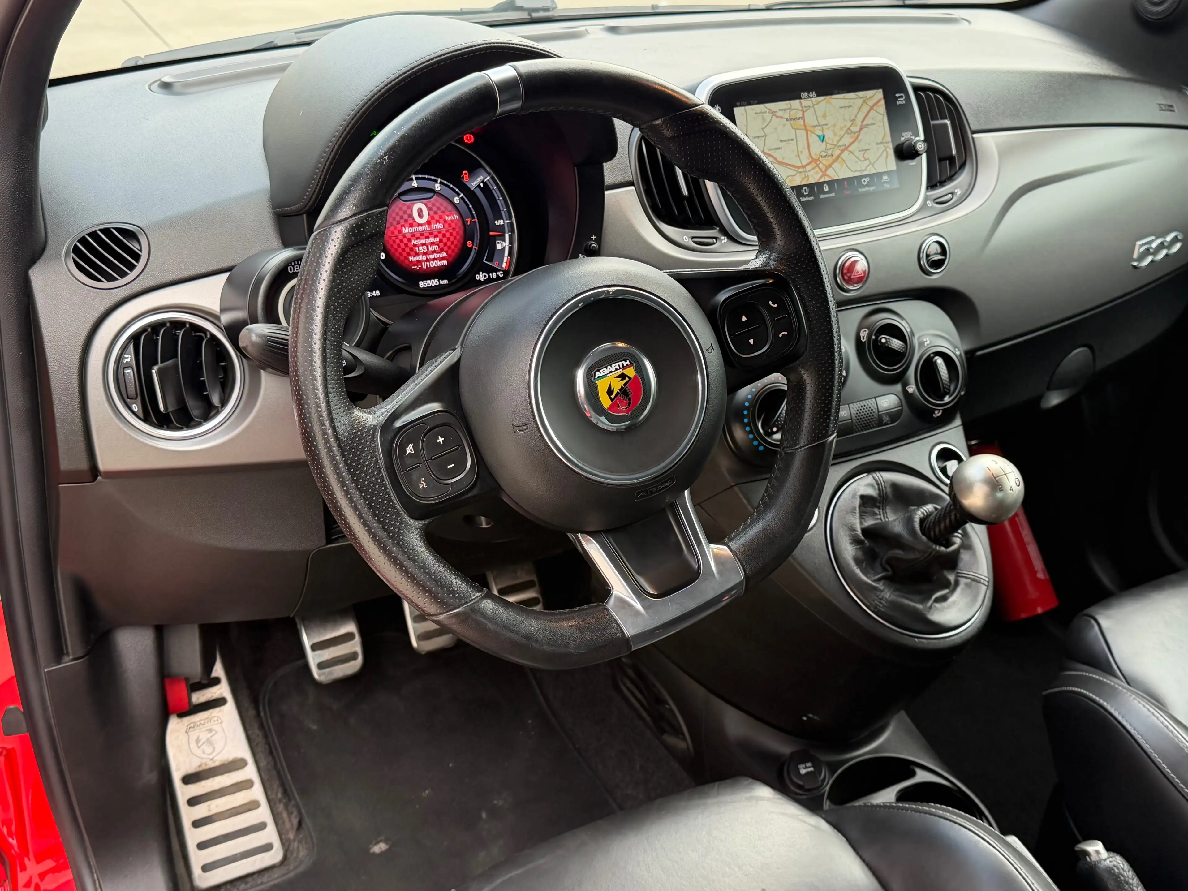 Abarth 595 1.4i PISTA / 160 PK / CARPLAY / PDC / LEDER / NAVI — photo 7
