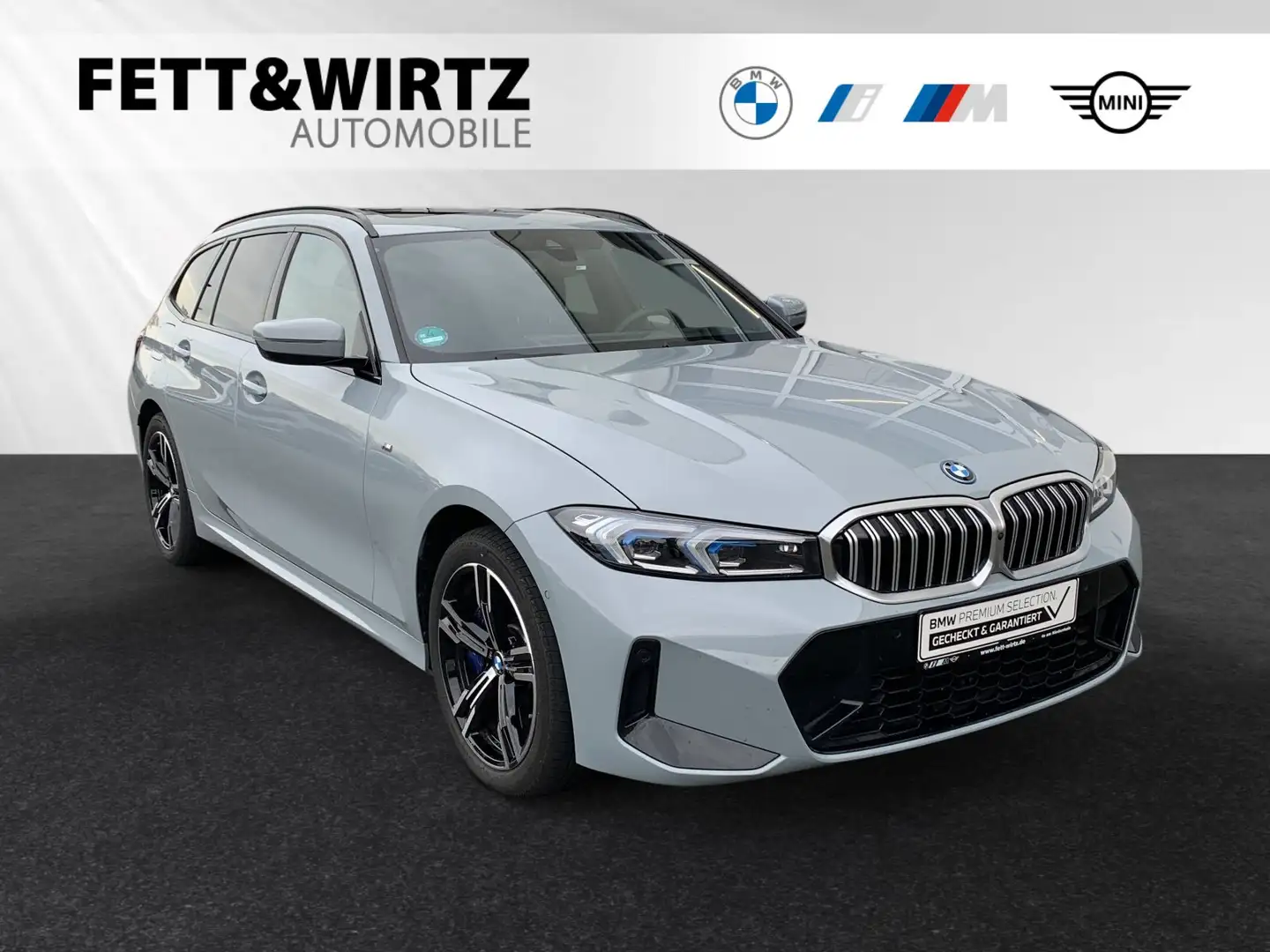 BMW 330 e xDrive M Sport|AHK|Pano|H/K|Head-Up Grau - 1