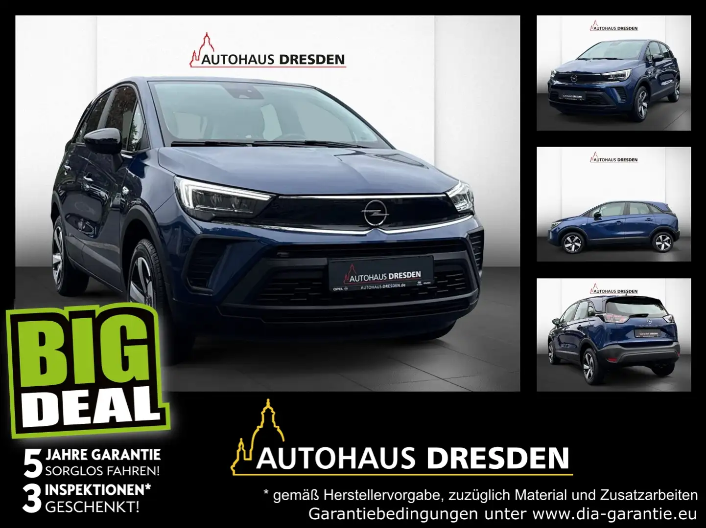 Opel Crossland 1.2 Turbo *LED*DAB*Spurassis* Blau - 1