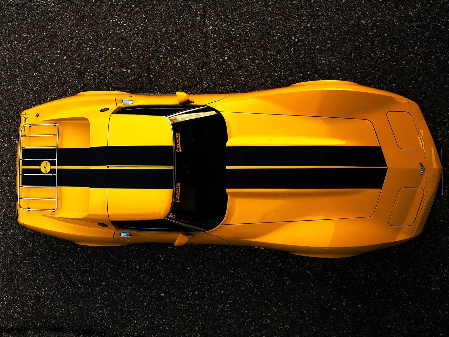 Chevrolet Corvette C3 Gelb - 1