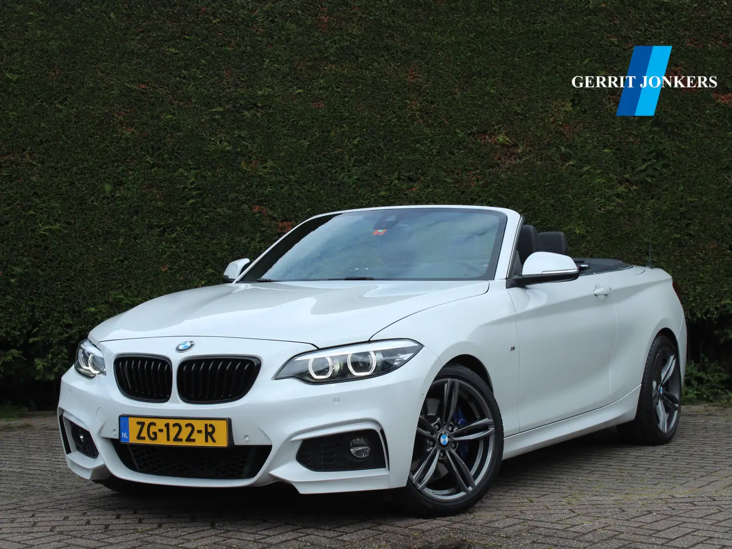 BMW 220 2-serie Cabrio 220i High Executive Edition M Sport Blanc - 1