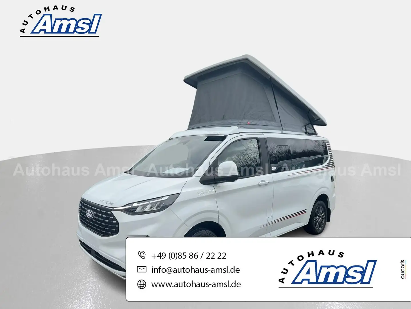 Ford Tourneo Custom Bürstner Copa C500 Holiday *Markise*StdHzg*Navi* Blanc - 1