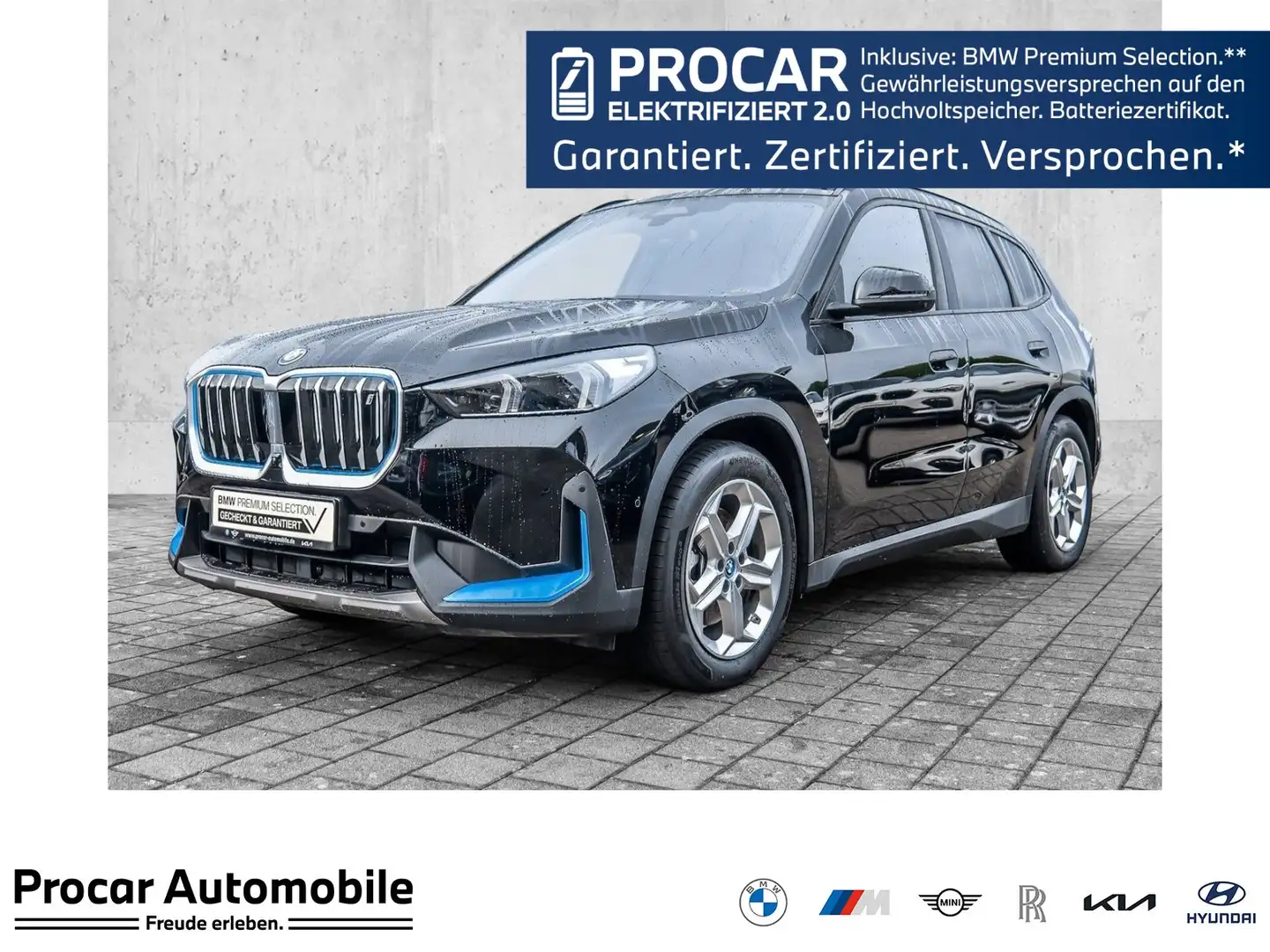 BMW iX1 xDrive30 HUD PANO ACC RFK NAVI Standh. LED Schwarz - 1