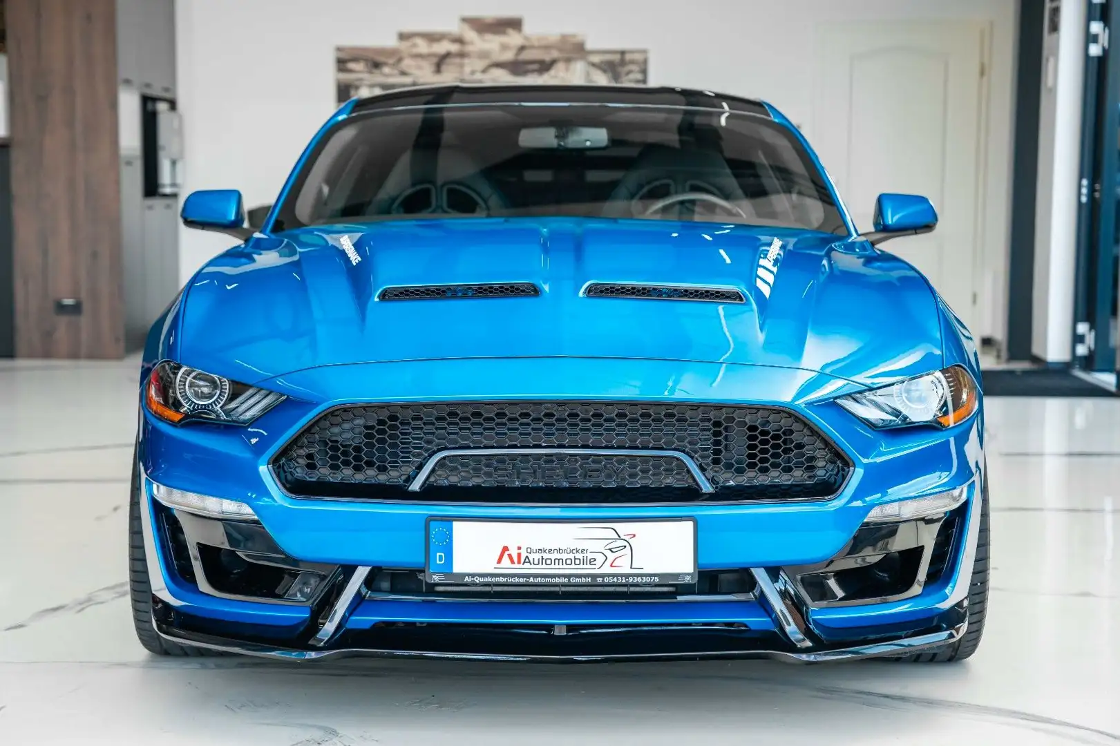 Ford Mustang 2,3 DARK HORSE RECARO TOP Bleu - 2