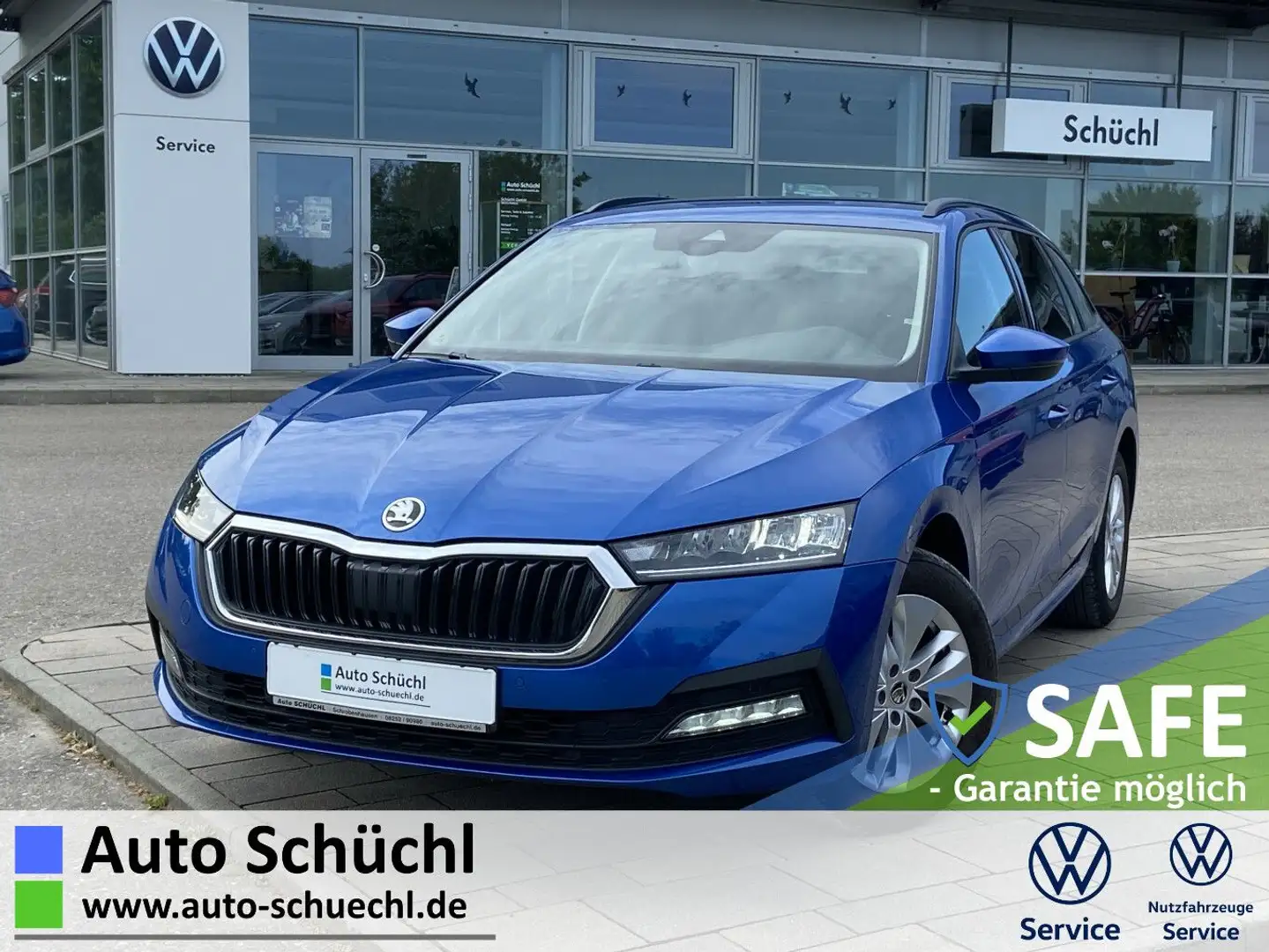 Skoda Octavia Combi 2.0 TDI DSG NAVI-COLUMBUS+LED+AHK+ Blau - 1