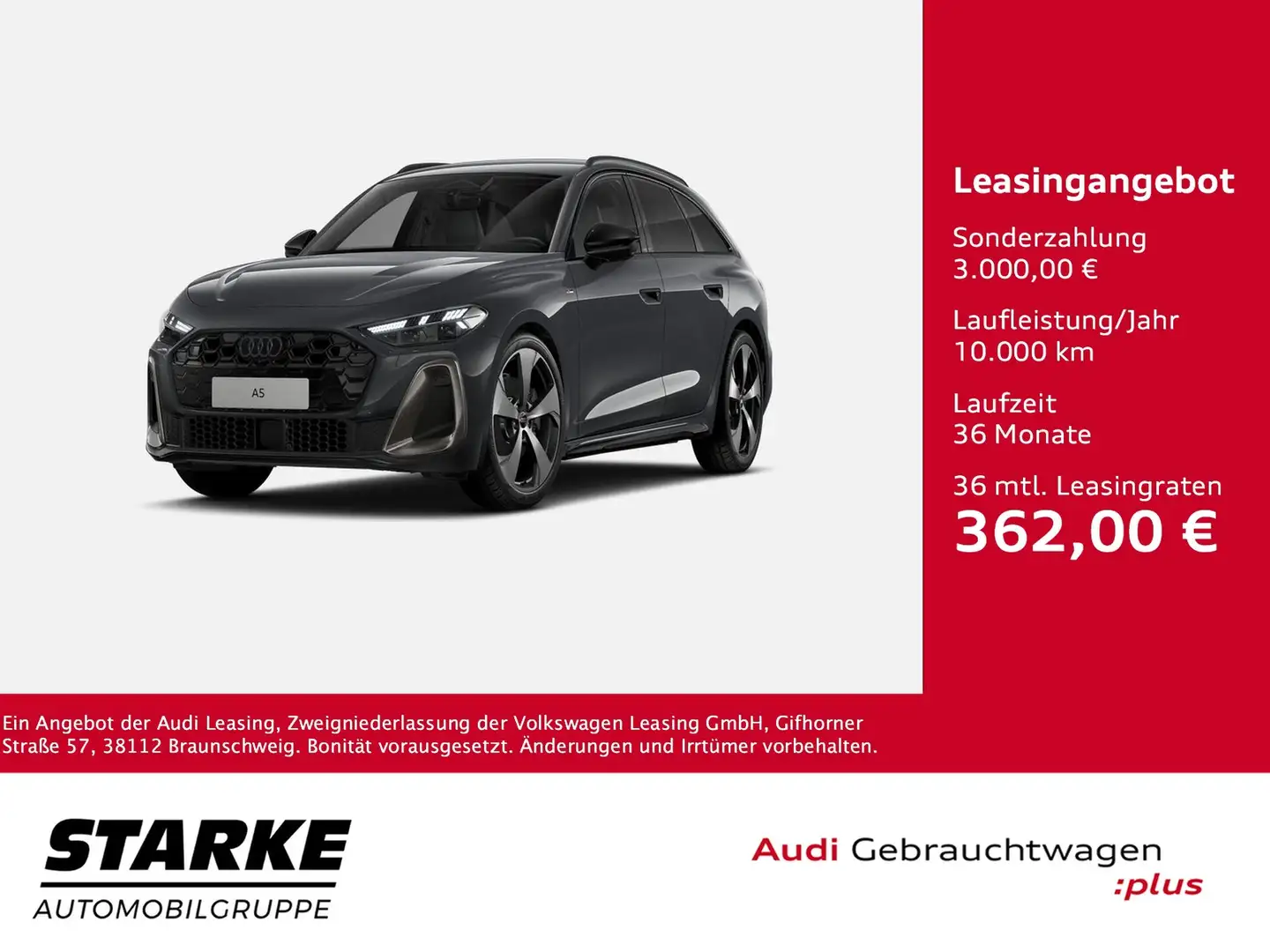 Audi A5 Avant TFSI S tronic edition one S-line Navi Mat... Grau - 1