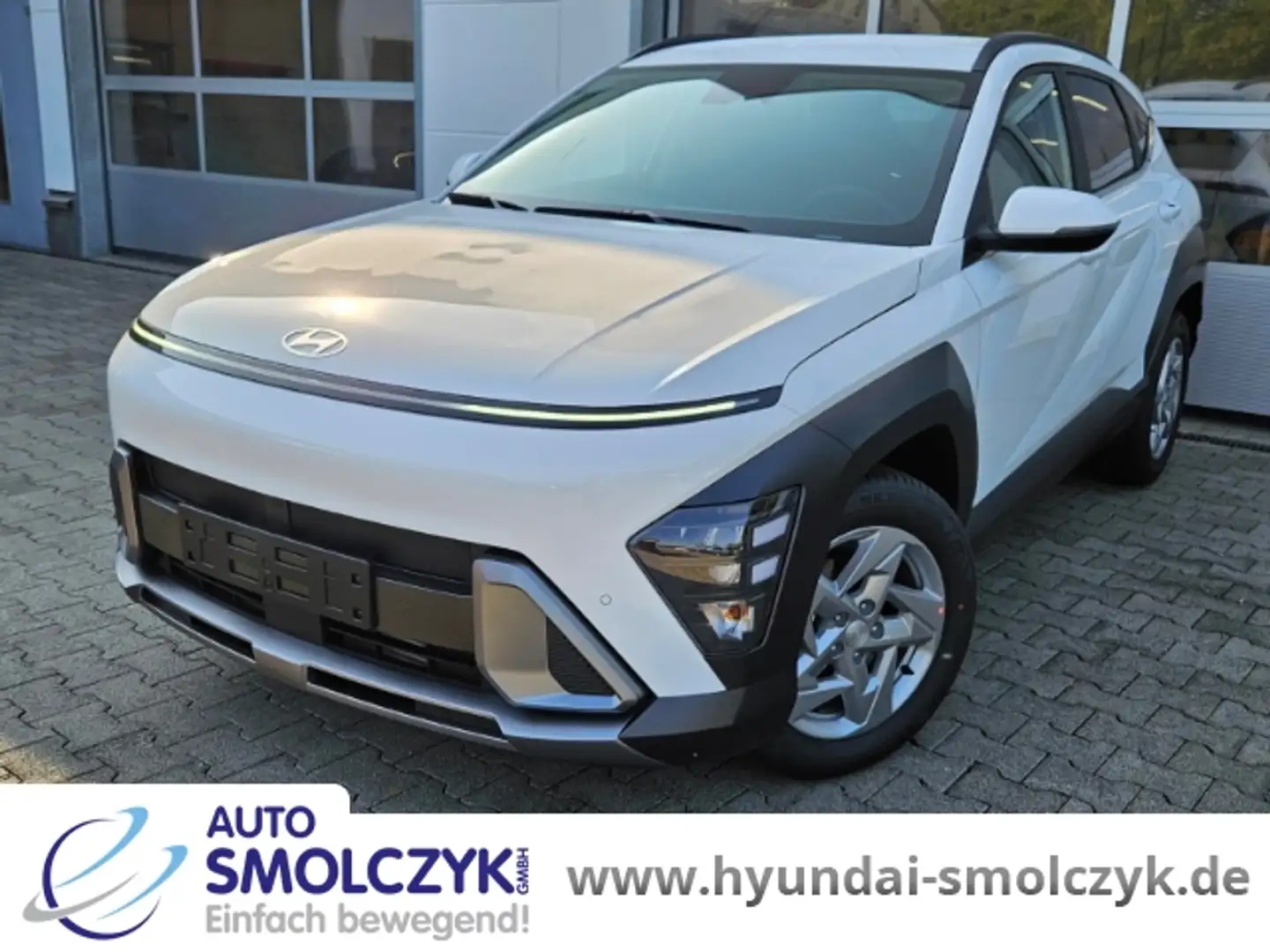 Hyundai KONA 1.6 2WD 7-DCT TREND ELKR.HECKKLAPPE+SITZHEIZUNG Weiß - 1