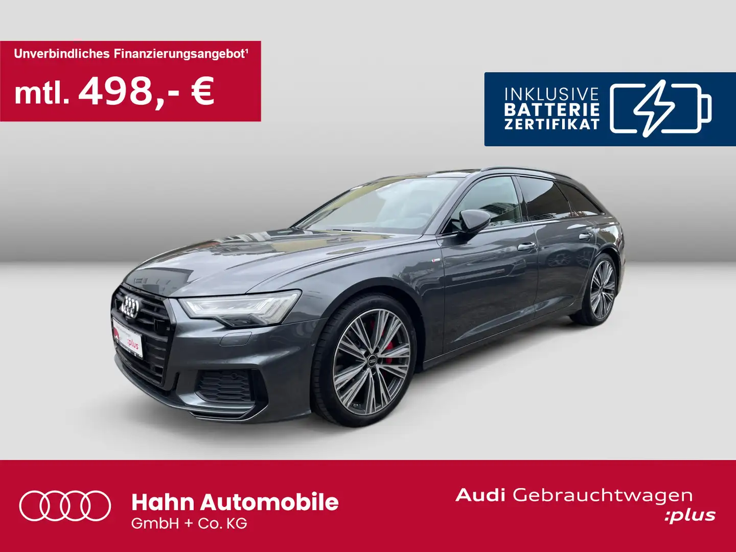 Audi A6 55TFSIe quattro S-trc HD Matrix B&O AHK Noir - 1