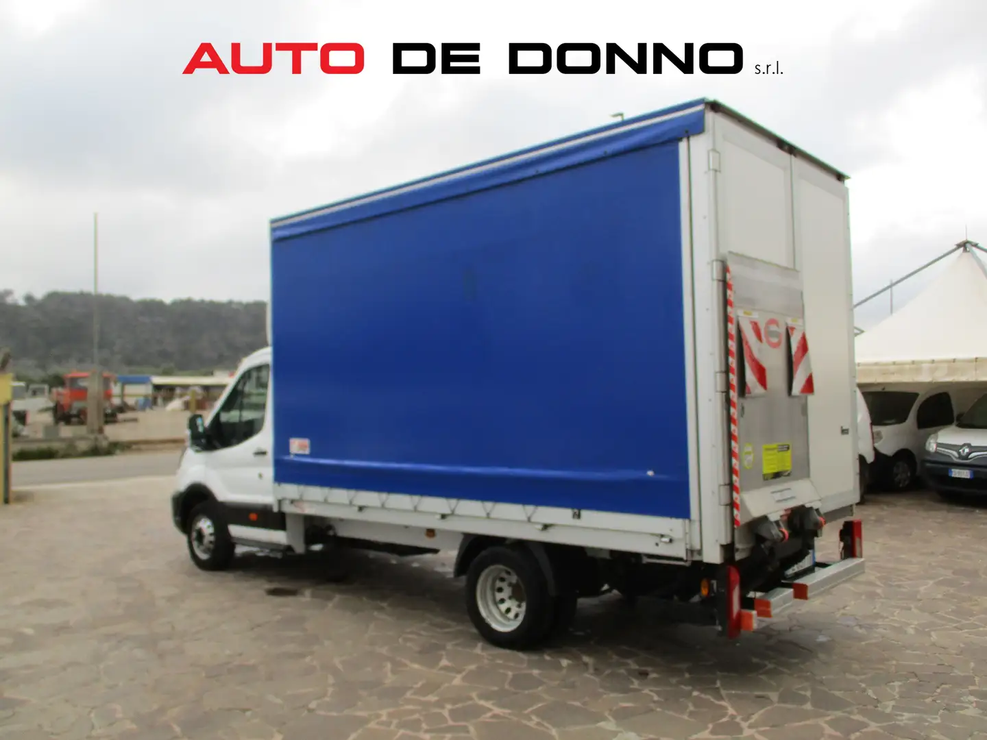 Ford Transit 2.0 TDCI 170CV CENTINA-TELO con SPONDA CARICATRICE Bianco - 2