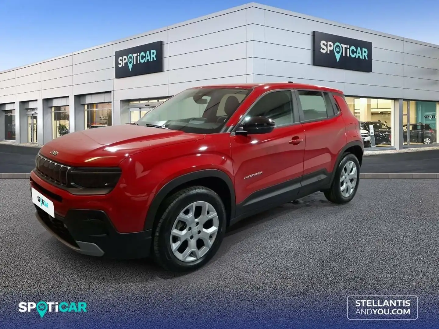 Jeep Avenger 1.2 Altitude 100 Rojo - 1
