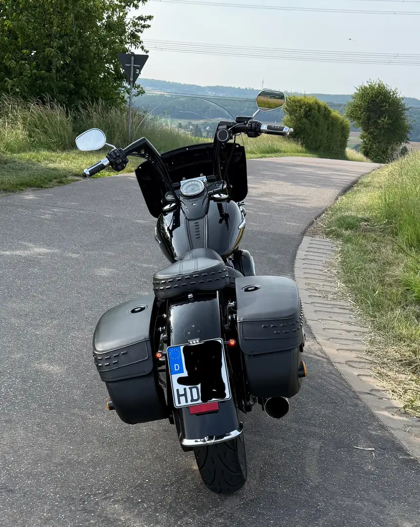 Harley-Davidson Heritage Softail FLHC- 5HD-J&H- Vollaust. Czarny - 2
