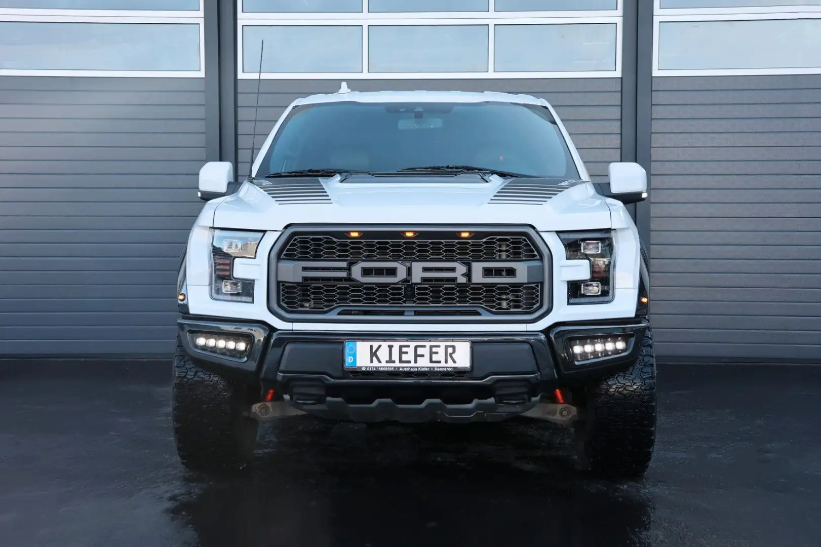 Ford F 150 3.5L V6 RAPTOR 4x4/ACC/B&O/360/AHK/SHZ/SBL Blanc - 2