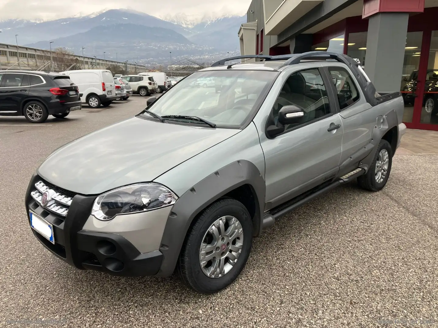 Fiat Strada 1.3 MJT 95CV Pick-up DC Adventure Gris - 2