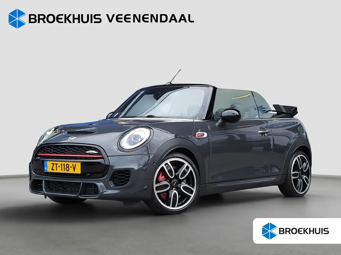 MINI John Cooper Works Cabrio 2.0 | Org. NL | 1e eig. | Thunder Grey! | Grijs - 1