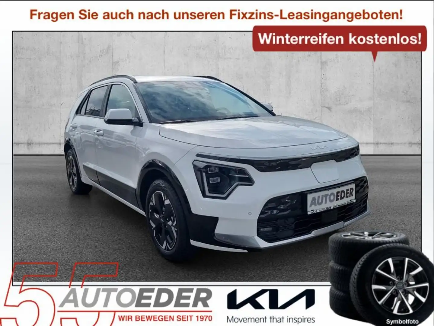 Kia e-Niro E-NIRO Business/64,8KWH/AT/204 Fehér - 1