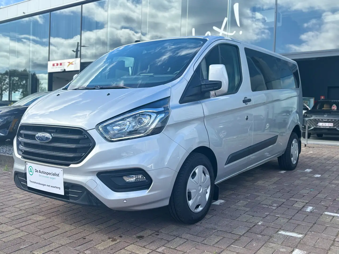 Ford Transit Custom 9 PLAATSEN Argent - 2