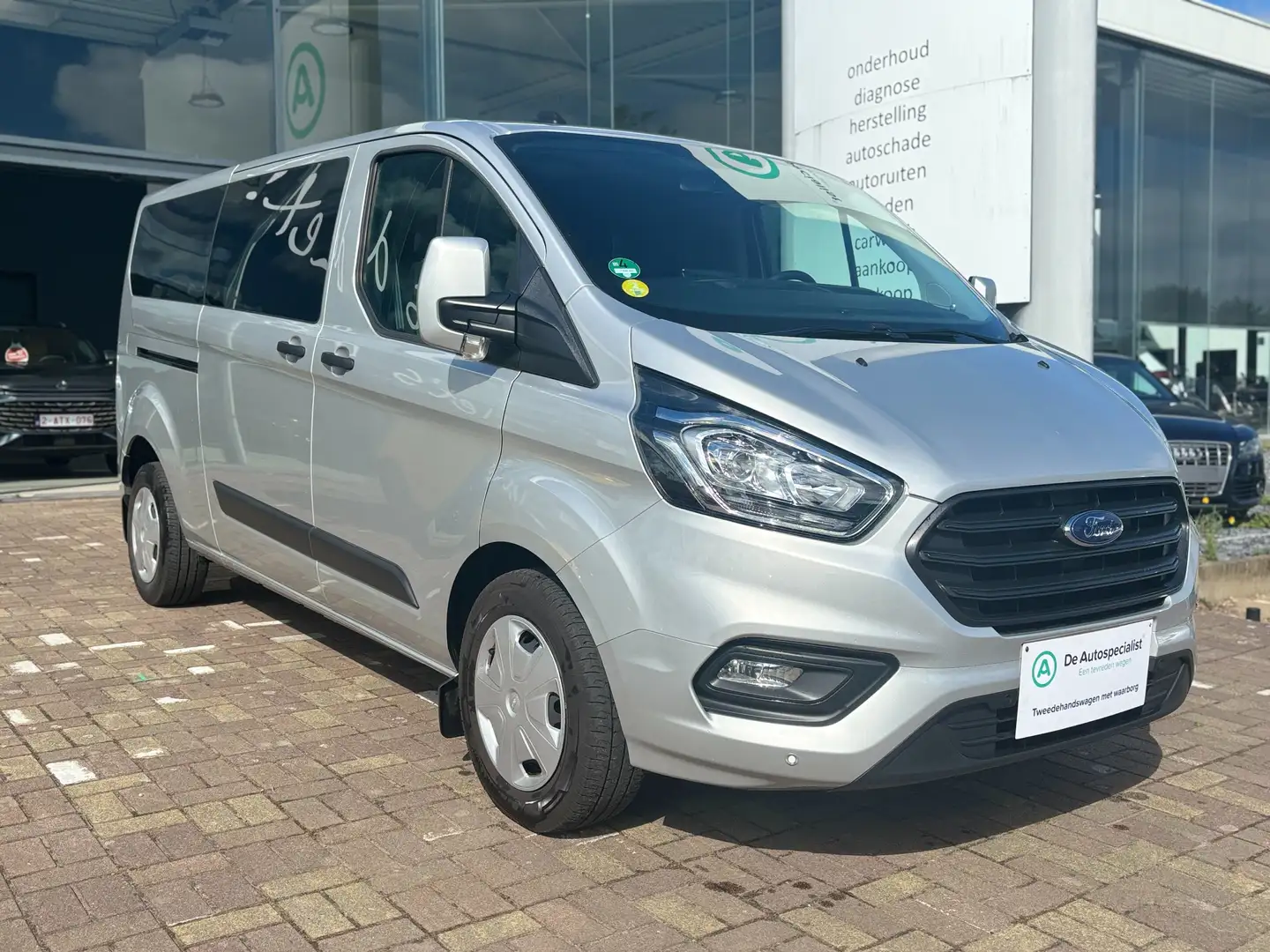 Ford Transit Custom 9 PLAATSEN Argent - 1