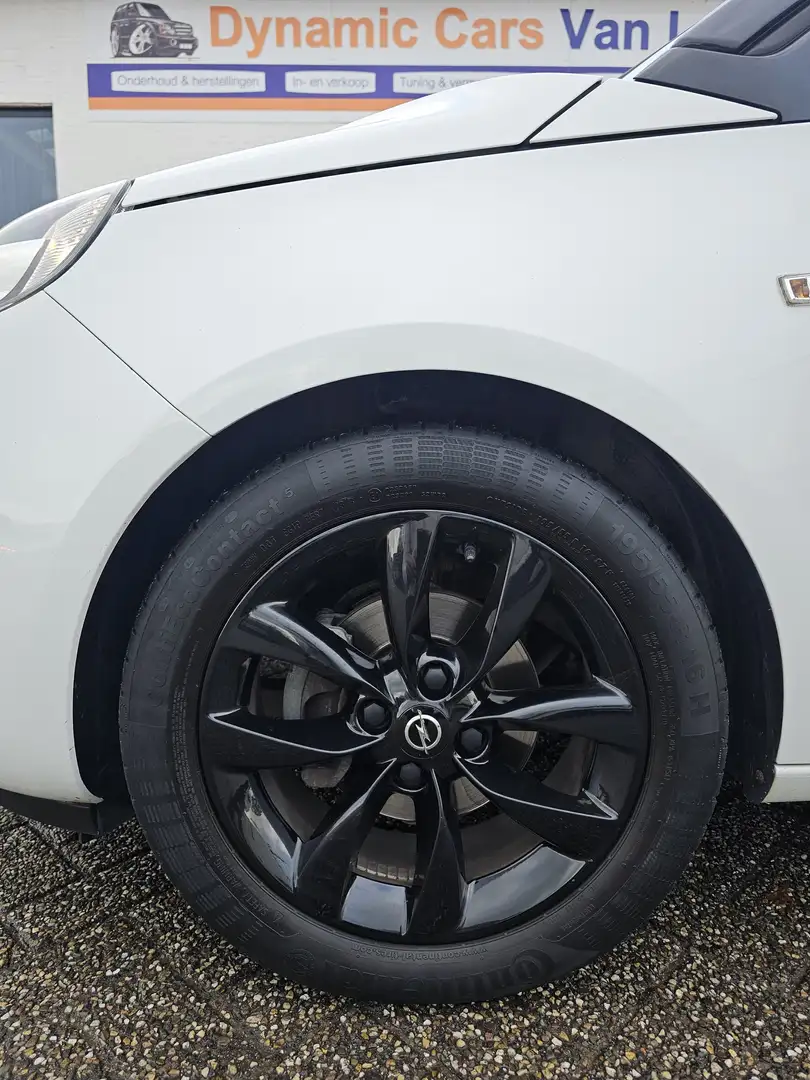 Opel Adam Adam 12i Black edition, Carplay, Airco, Cruise. Blanc - 2