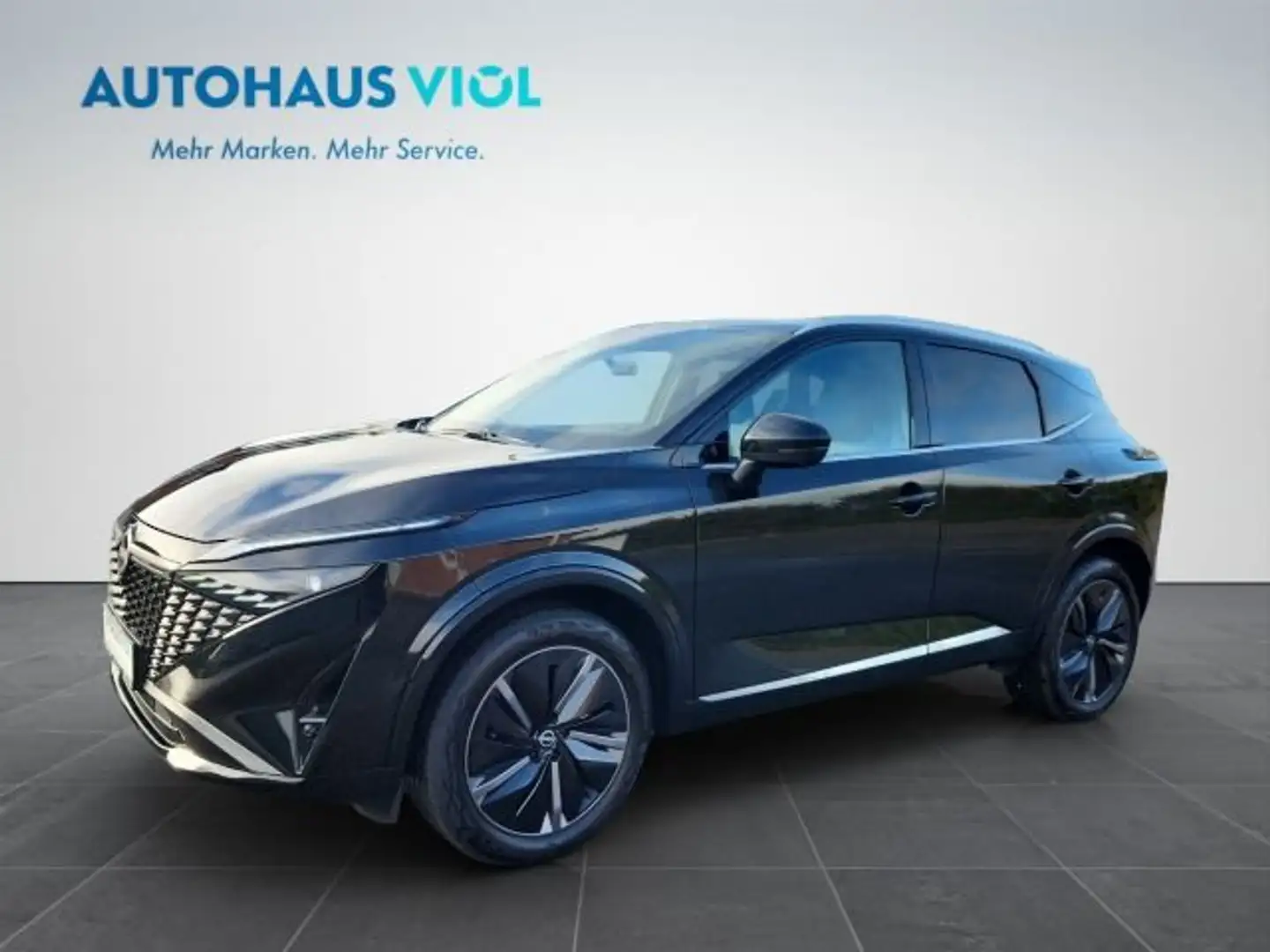 Nissan Qashqai Tekna Schwarz - 1