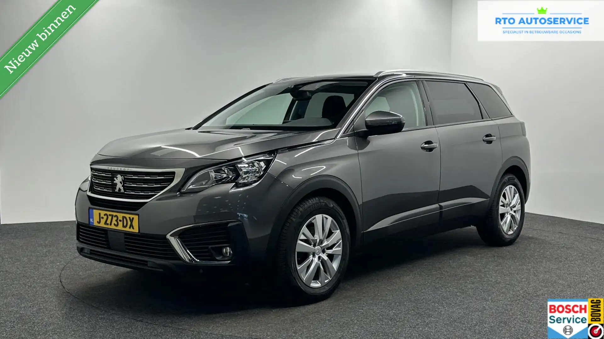 Peugeot 5008 1.2 PureTech Active Pack Business TREKHAAK CAMERA Grijs - 1