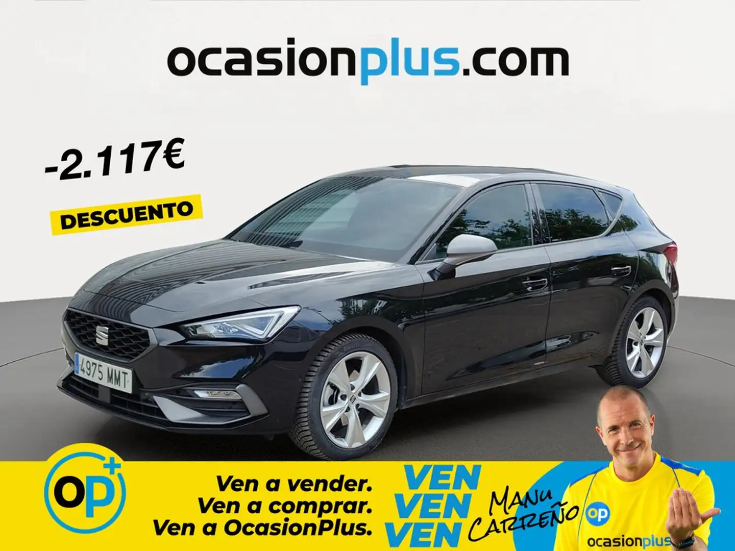 SEAT Leon 1.5 eTSI DSG-7 S&S FR Special Edition 150 Negro - 1