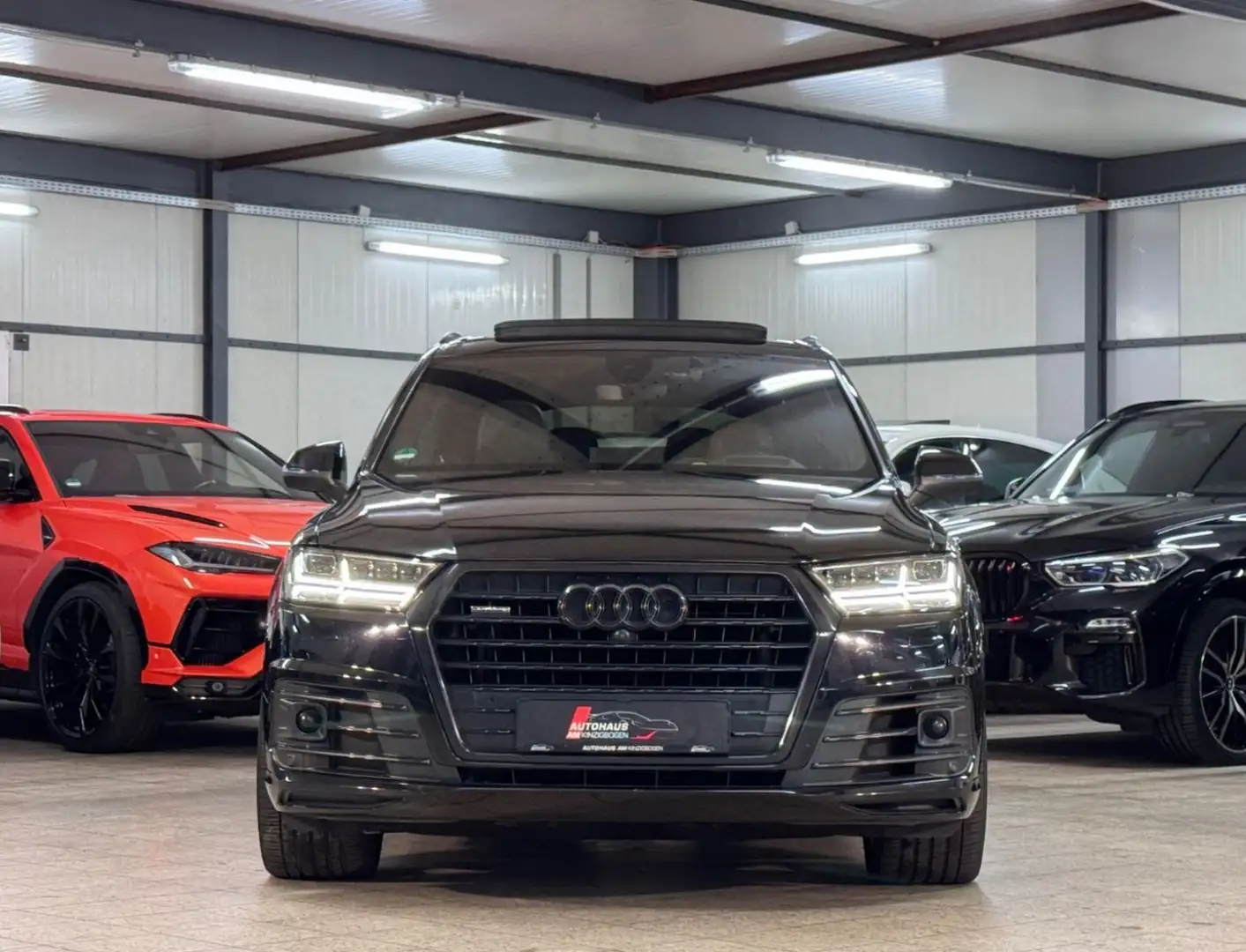 Audi Q7 50TDI S LINE*7SITZ*NGHTV*PANO*HUD*AHK*VOLL! Noir - 2