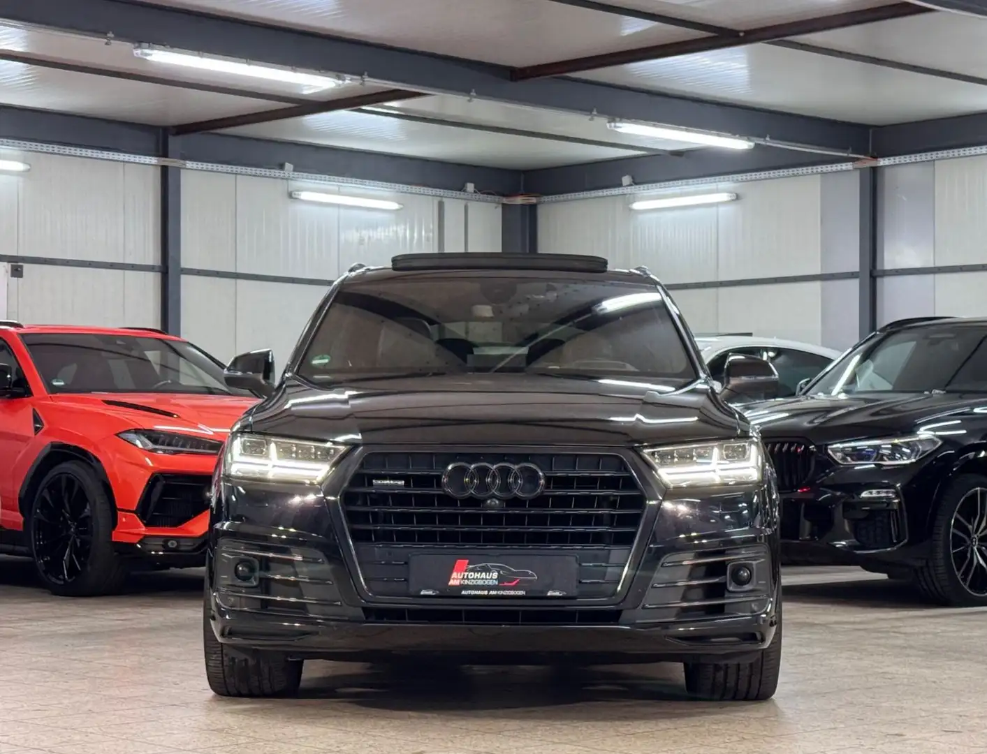 Audi Q7 50TDI S LINE*7SITZ*NGHTV*PANO*HUD*AHK*VOLL! Schwarz - 2