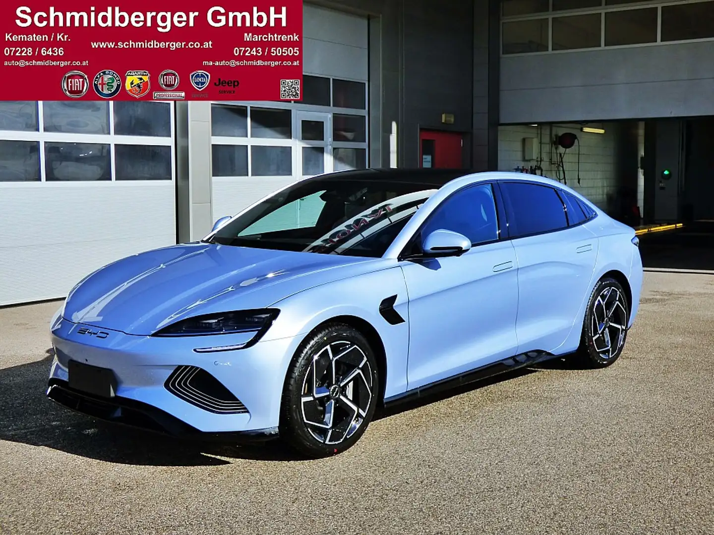 BYD Seal Excellence Österreich Paket 82,5kWh AWD Modrá - 1