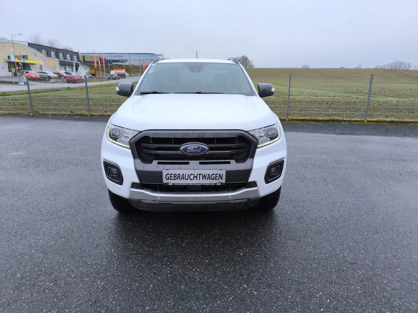 Ford Ranger Wildtrak Doppelkabine 4x4 Anhängevorrichtung Weiß - 2