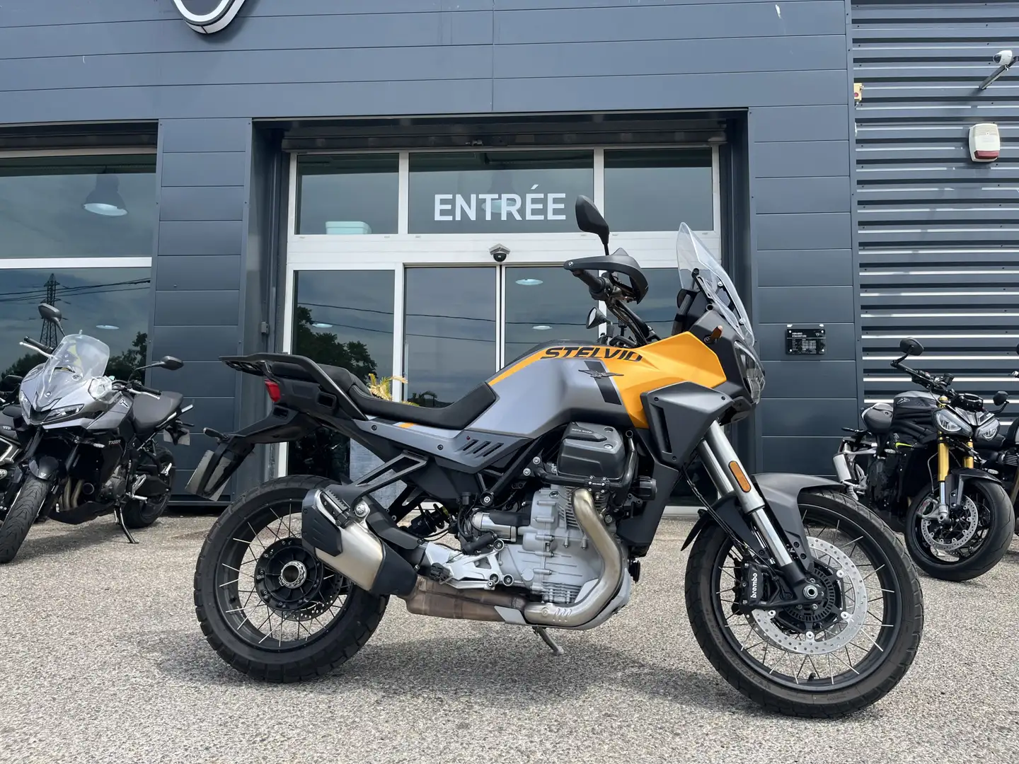 Moto Guzzi Stelvio Желтый - 1