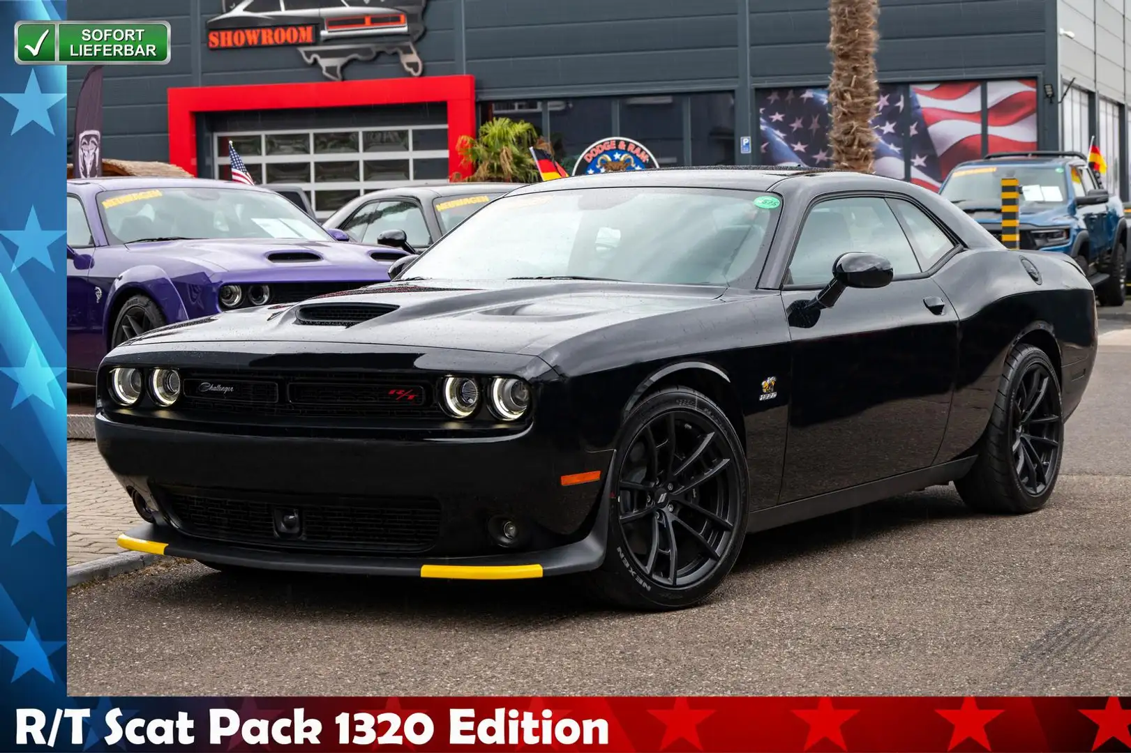 Dodge Challenger Scatpack 1320 6,4l Last Call,ACC Czarny - 1