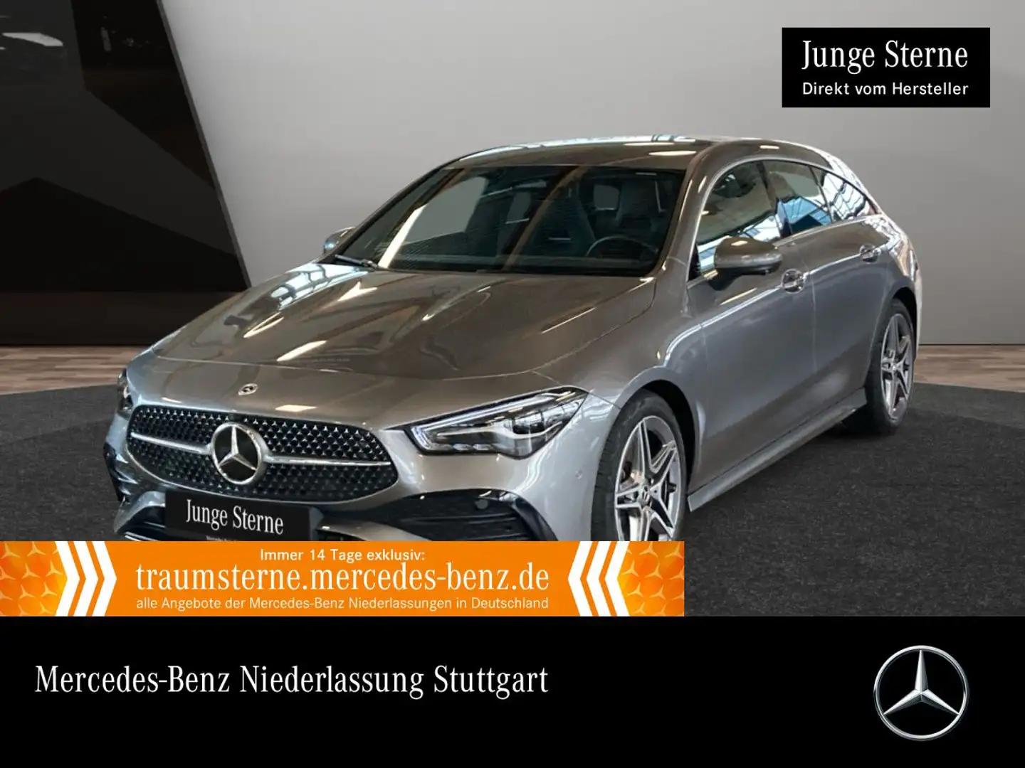 Mercedes-Benz CLA 200 AMG+360°+LED+TOTW+KEYLESS+7G Grijs - 1