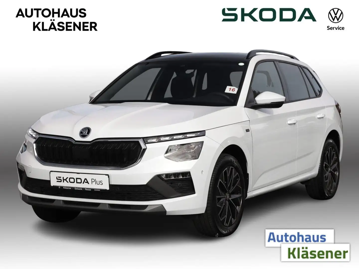Skoda Kamiq 1.0 TSI 85 KW DSG AHK PANO MATRIX ASSITS LM Wit - 2