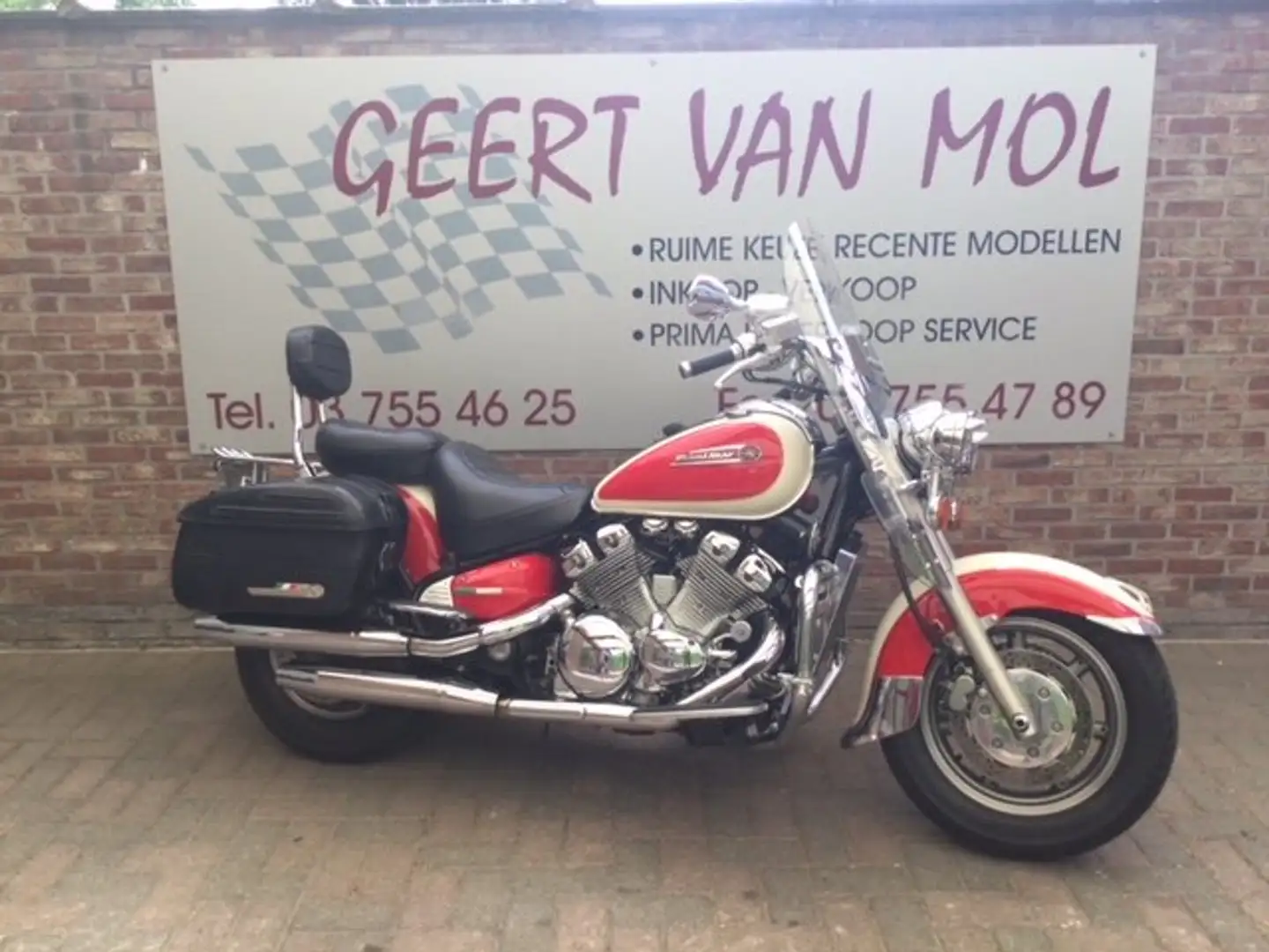 Yamaha XVZ 1300 Rood - 1