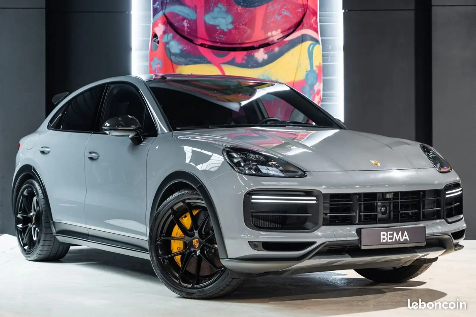 Porsche Cayenne III COUPÉ 4.0 V8 TURBO 640 GT | Malus Inclus 2ème Main InnoDrive PDLS+ BOSE Caméra 360° Grau - 1