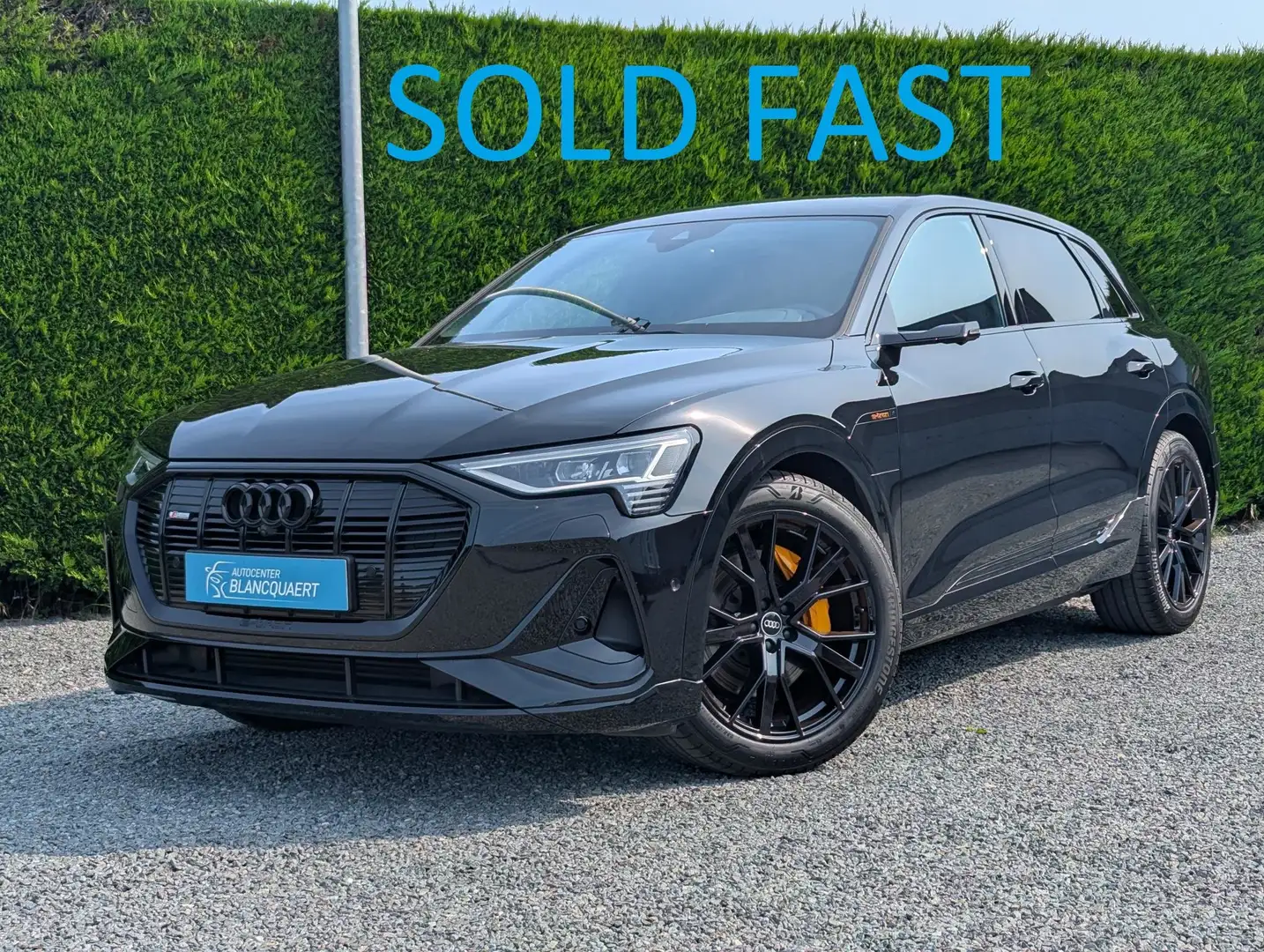 Audi Q8 e-tron ! verkocht !  - Black Edition -2x s-line - B&O Negro - 1