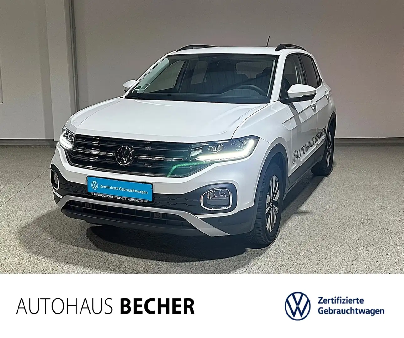 Volkswagen T-Cross Life 1.0 TSI DSG /IQ.Drive/Sitzhz/LED Weiß - 1