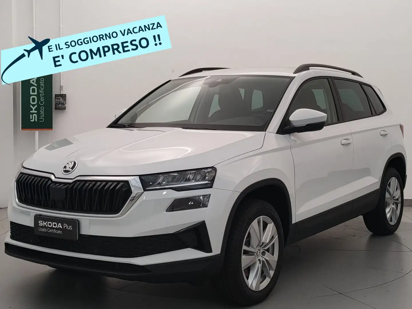 Skoda Karoq Karoq 2.0 TDI SCR DSG Executive Bianco - 1