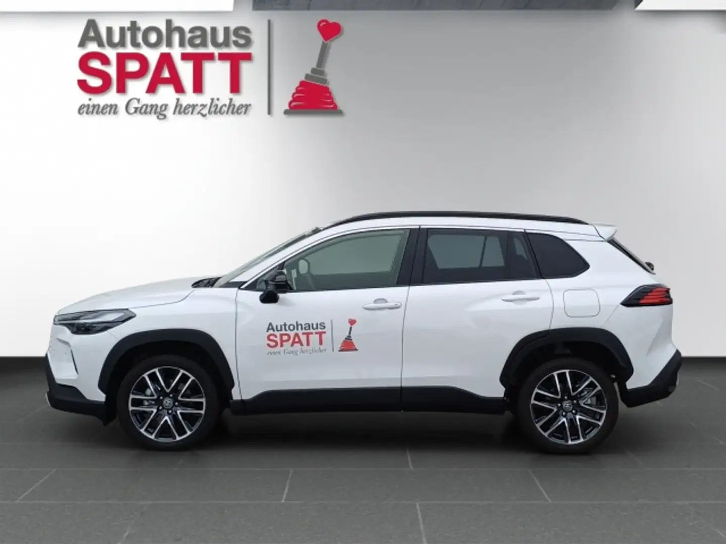 Toyota Corolla Cross 1,8 Hybrid Active Drive !! Jungwagen !! Weiß - 2