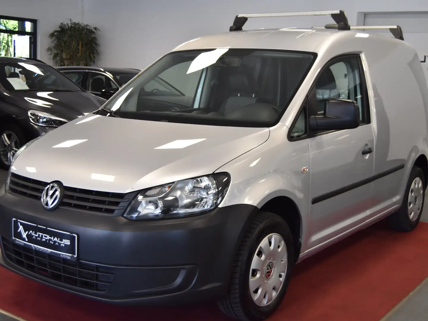 Volkswagen Caddy Kasten EcoProfi~AHK~KLIMA~TÜV 02/26~EURO5 Grau - 2