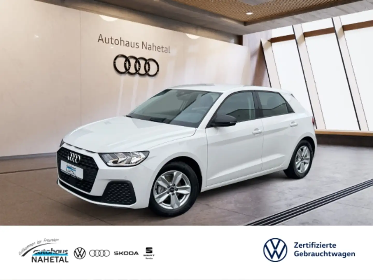 Audi A1 Sportback 25 TFSI LMR15'' SMARTPHONE INTERFACE LIC Weiß - 1