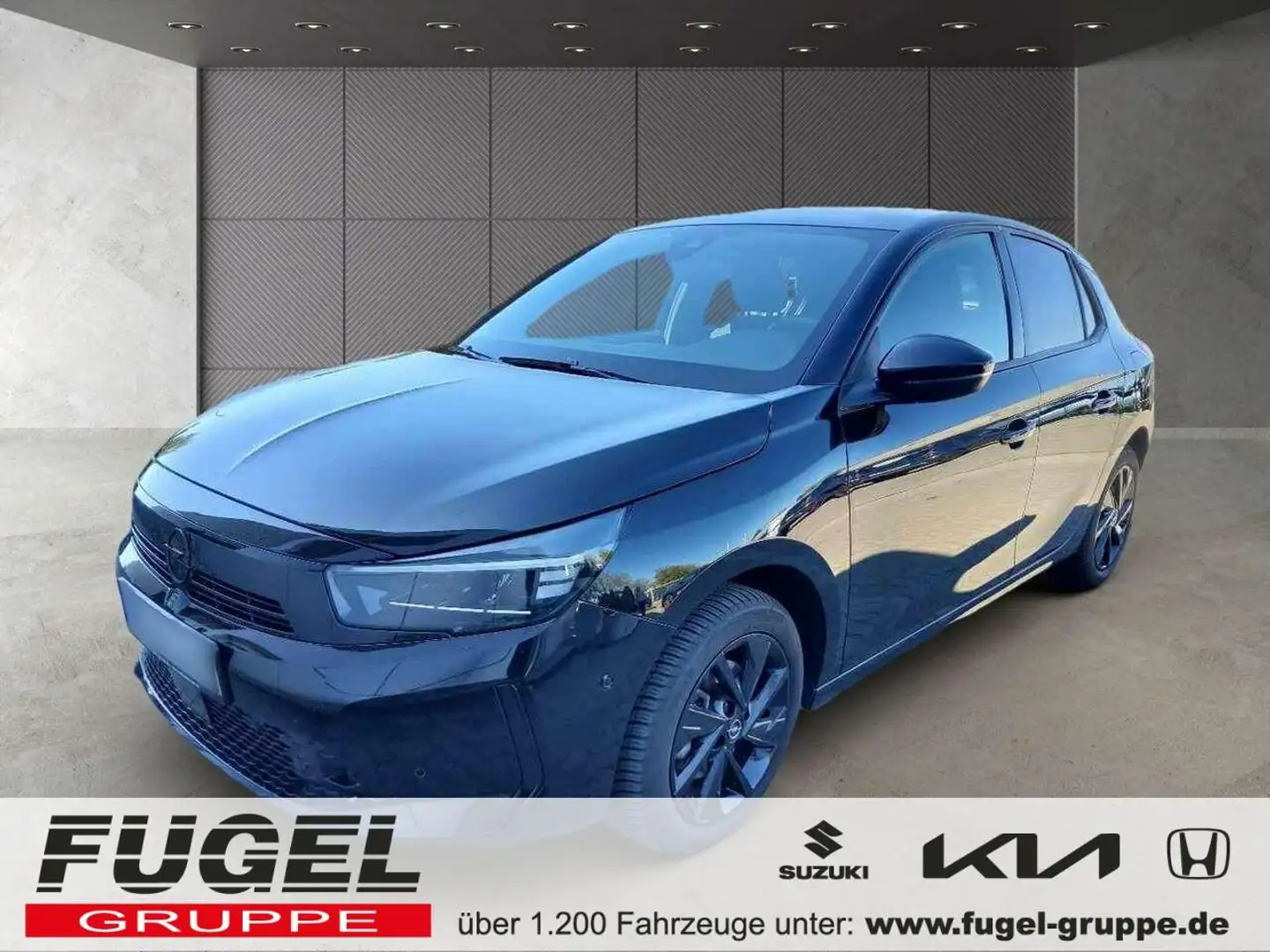 Opel Corsa F 1.2 DI Turbo GS AT LED|NAVI|SHZ|180 Schwarz - 1