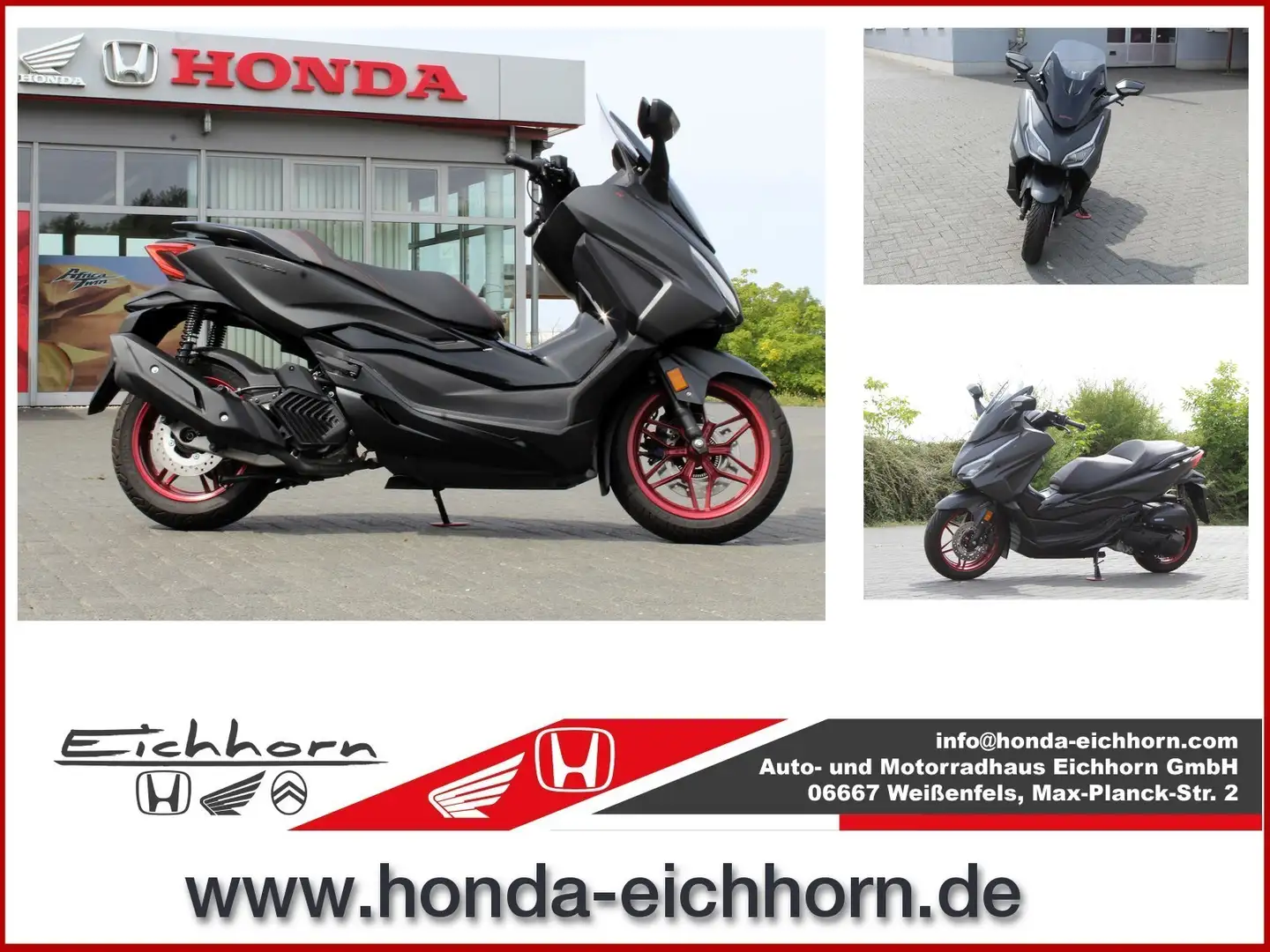 Honda Forza 125 Forza 125 Spezial Edition *Griffheizung Noir - 1