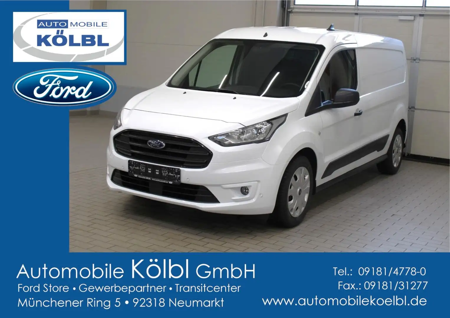 Ford Transit Connect Kasten LKW 220L2 Trend, SHZ/LED White - 1
