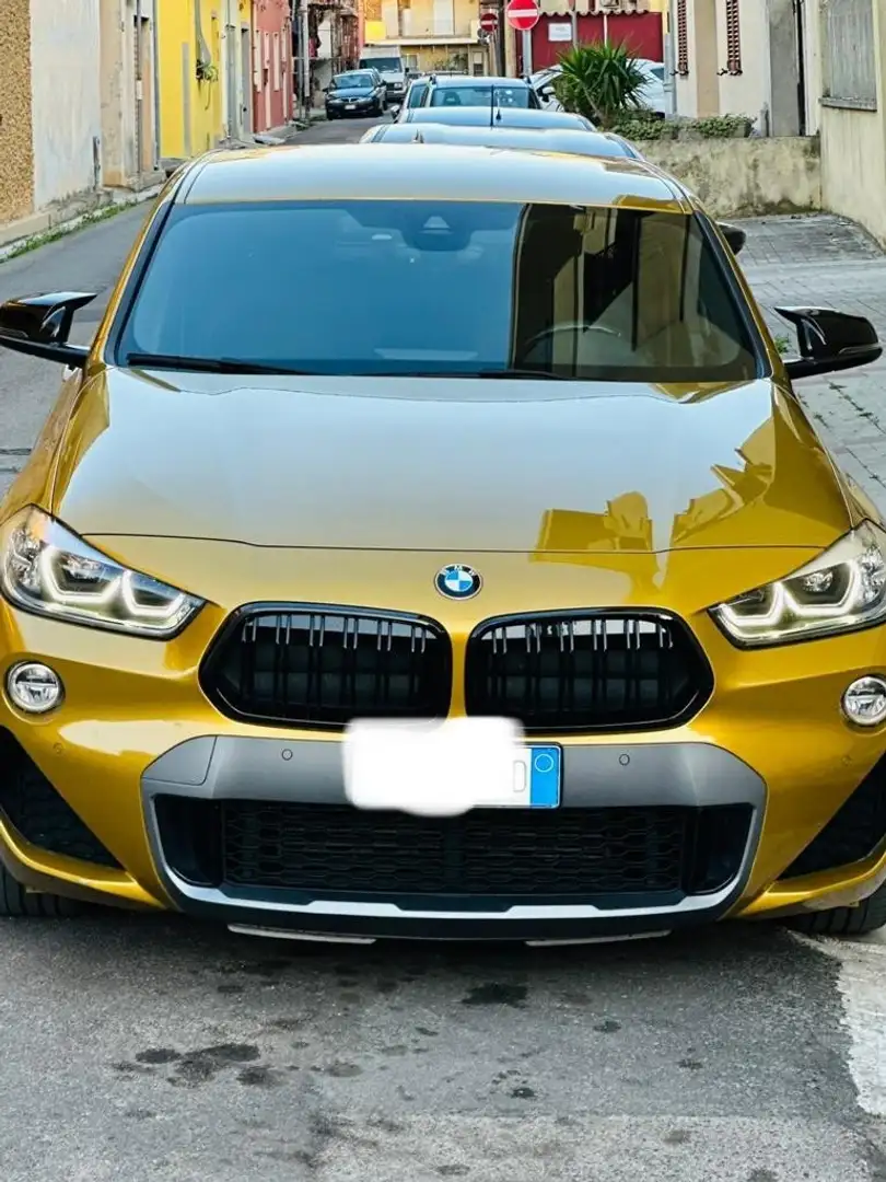 BMW X2 xdrive25d MSport X auto Oro - 2