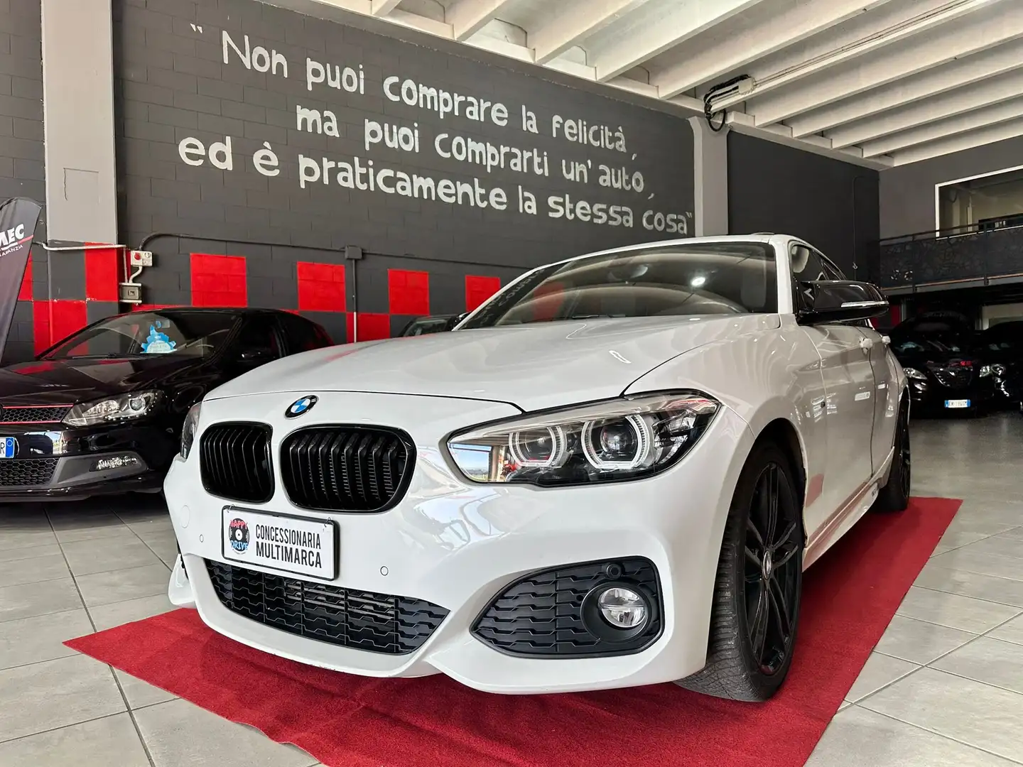 BMW 118 118i Msport 5p auto Bianco - 1